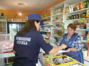 ​Рейд по пожарной безопасности в Китаевском сельсовете Медвенского района