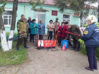 Проверка боевой готовности ДПД в Солнцевском районе