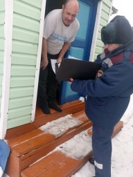 Совместный рейд в Тимском сельсовете