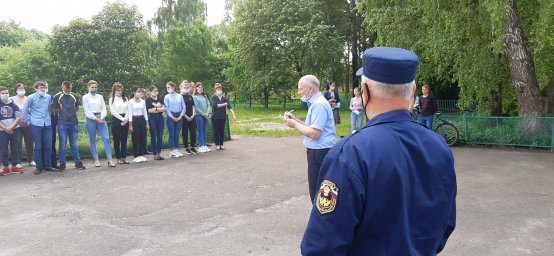 ​Кореневским школьникам о безопасности летом