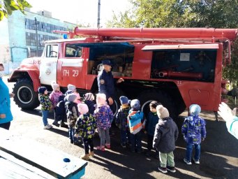 ​День открытых дверей в ПЧ-29 Олым
