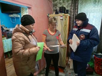 ​Профилактический рейд в Большесолдатском районе