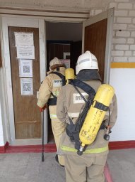 ​Горшеченские пожарные изучают район выезда