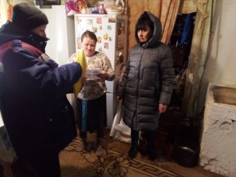 Профилактический рейд в Октябрьском районе