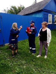 ​Профилактический рейд в Октябрьском районе