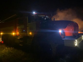 ​Черемисиновские огнеборцы потушили 2 пожара