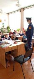 Касторенские огнеборцы провели инструктаж