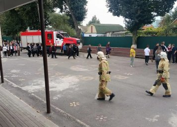 ​В Фатежской средней школе №2 прошла тренировочная эвакуация
