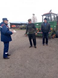 ​Инструктаж с сельхозпроизводителями в Беловском районе