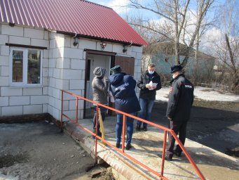 ​Совместный рейд прошел в Черемисиновском районе