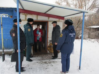 ​Совместный рейд прошел в Черемисиновском районе