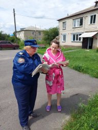 ​Профилактические мероприятия среди населения на территории Солнцевского района
