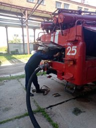 Учения на сахарном заводе