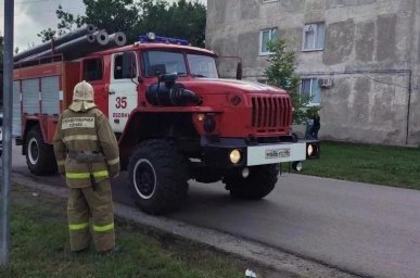 ​Огнеборцы ПЧ Октябрьского и Обоянского районов на выезде на ДТП