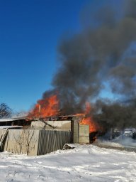 ​Пожар в хуторе Семяновка Обоянского района