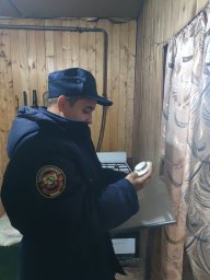 ​Поныровские огнеборцы вышли в совместный рейд