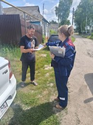 ​Рейд в деревне Комаревка: укрепление культуры безопасности