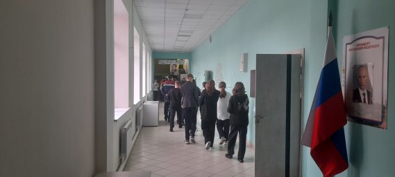 ​Пожарно-тактические учения в Горшеченской школе им. Н.И. Жиронкина