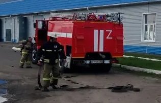 ​Касторенские огнеборцы на ПТЗ