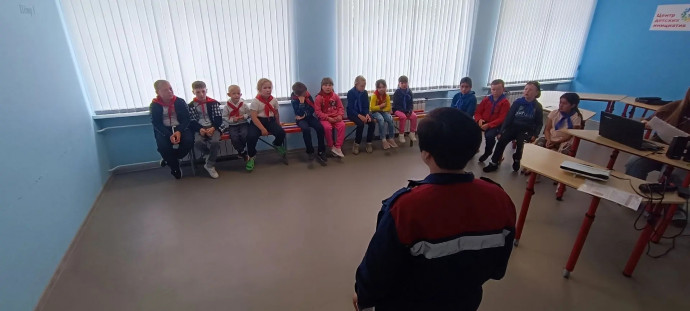 ​Занятия по пожарной безопасности с детьми в Поныровском районе
