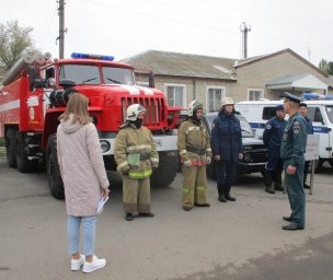 Штабная тренировка  в Черемисиновском рацоне