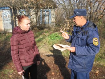 ​Профилактический рейд в с. Рудавец Обоянского района