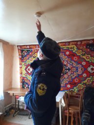 Профилактика пожаров в Октябрьском районе