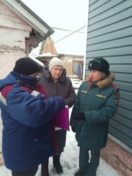 ​Профилактический рейд в с. Черницыно Октябрьского района