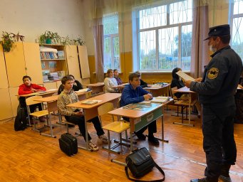 Урок в месячник гражданской обороны