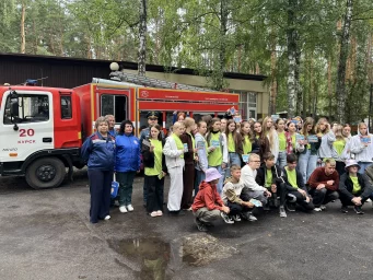 В ДОЛ &laquo;им. В.Терешковой" проведено комплексное занятие по пожарной безопасности