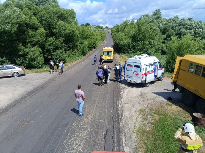 ​ДТП в Китаевском сельсовете Медвенского района