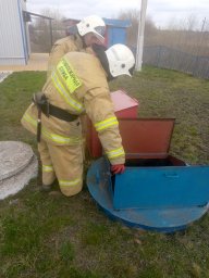​Огнеборцы Октябрьского района изучают район выезда