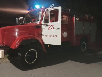 ​Возгорание ликвидировано горшеченскими огнеборцами