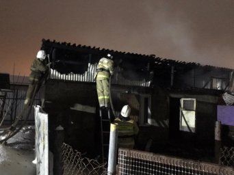 ​Возгорание сарая в п. Прямицыно Октябрьского района ликвидировано