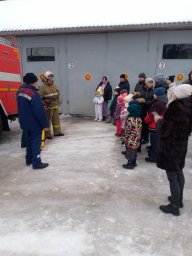 Экскурсия в Пожарную часть Обоянского района