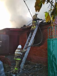 Пожар в Октябрьском районе удалось ликвидировать