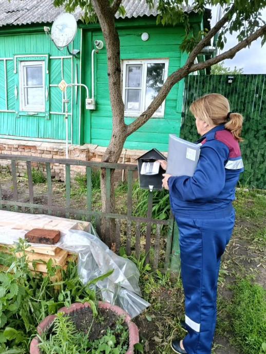 ​Профилактический рейд по частному сектору в д. Авдеева Октябрьского района