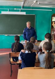 ​Тренировочная эвакуация в школе в В. Гуторово