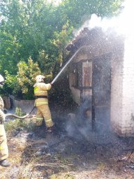 ​Возгорание ликвидировано Рыльскими огнеборцами