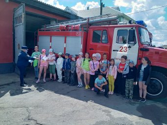 ​Горшеченская ПЧ принимает гостей