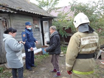 ​Проверка мер безопасности при эксплуатации печного отопления