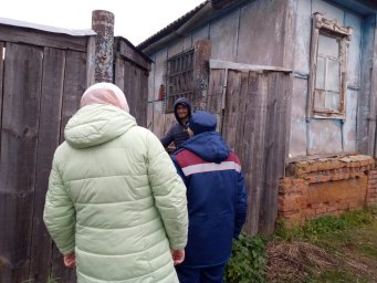 ​Совместный рейд в Старковском сельсовете Октябрьского района