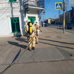 ​Фатежские пожарные на ПТЗ
