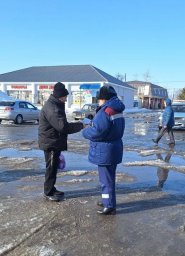 ​Профилактический рейд в п. Тим