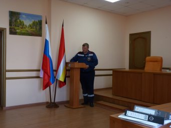 ​Проведение КЧС по подведению итогов весенней проверки ППВ на территории Солнцевского района