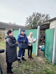 Совместный профилактический рейд в п. Теткино