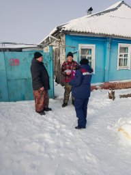 Профилактический рейд в Большедолженковском сельсовете Октябрьского района