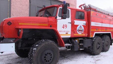 Огнеборцы Железногорского района получили ключи от новой техники