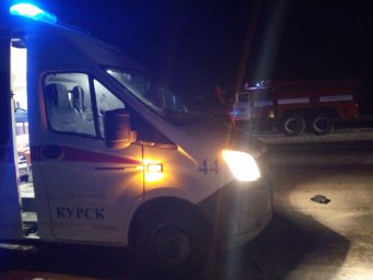 ​ДТП на трассе Курск &ndash; Иванино