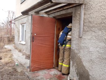 ​Работа Рыльских огнеборцев